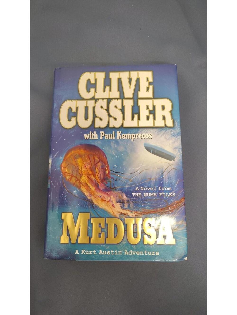 Medusa 1st Edition HC DJ Clive Cussler NUMA Files 2009 Thriller Adventure
